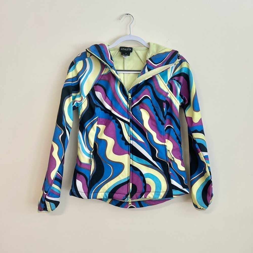 Vintage Athleta 80s Print Ski Jacket